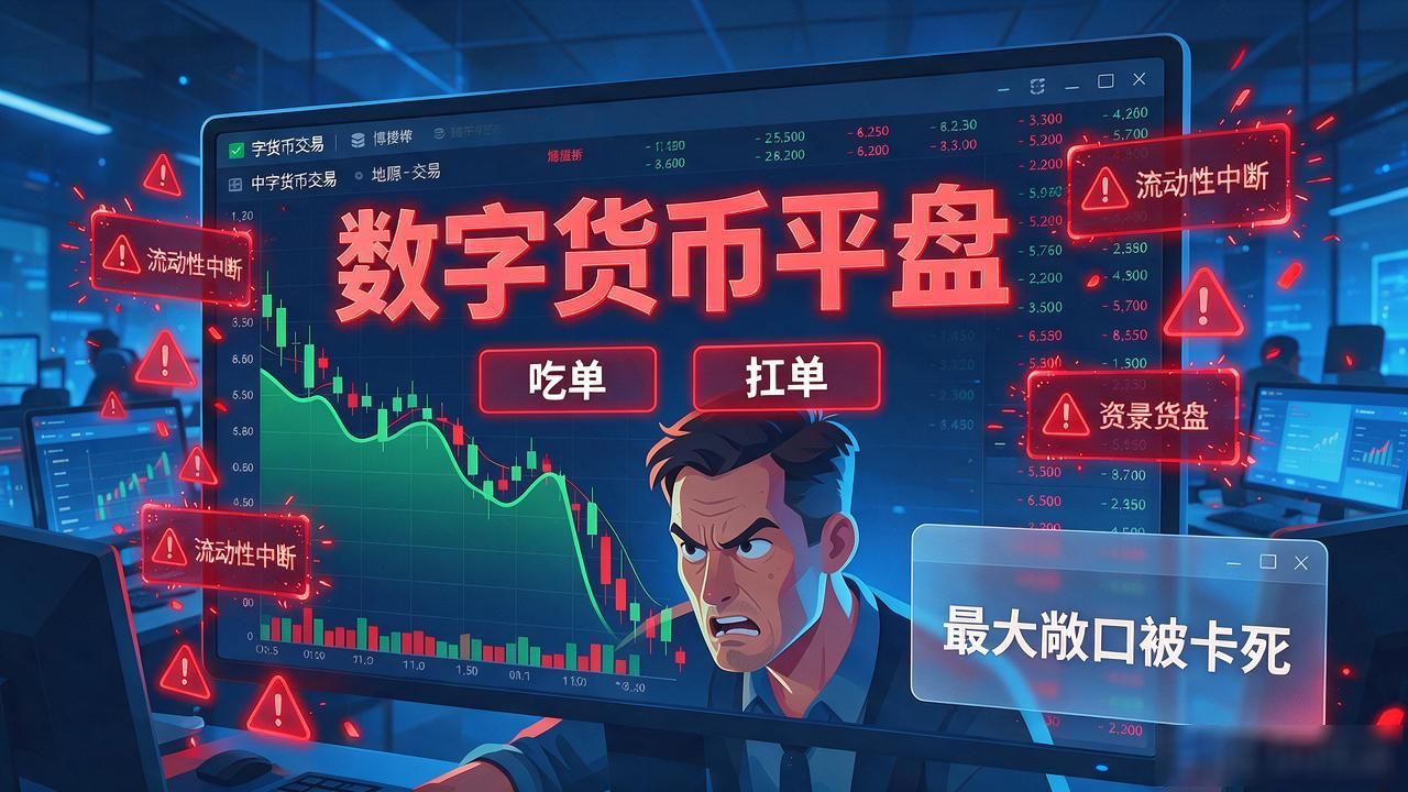 数字货币平盘到底怎么个玩法？跟吃单扛单有啥区别，别搞混了