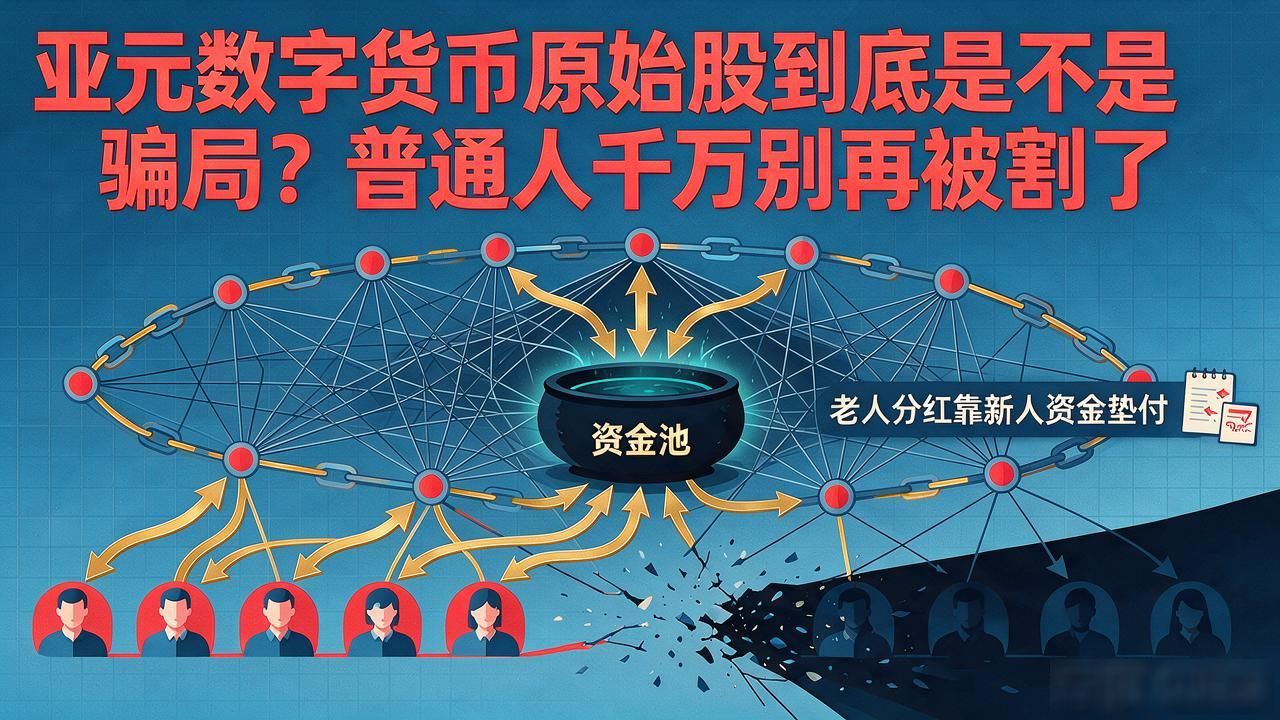 亚元数字货币原始股到底是不是骗局？普通人千万别再被割了