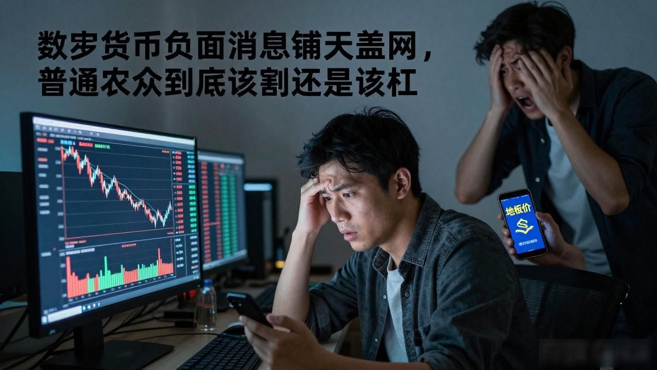 数字货币负面消息铺天盖地，普通散户到底该割还是该扛