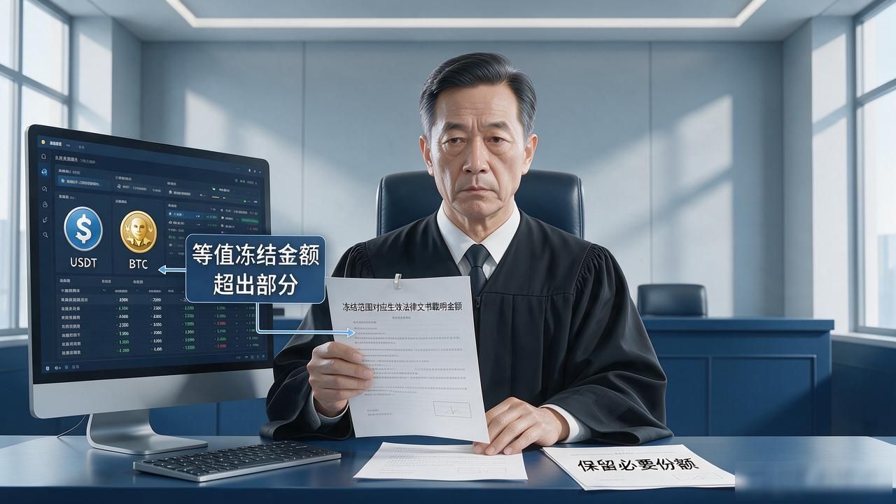 法院冻结数字货币，钱包里的币会被划走吗