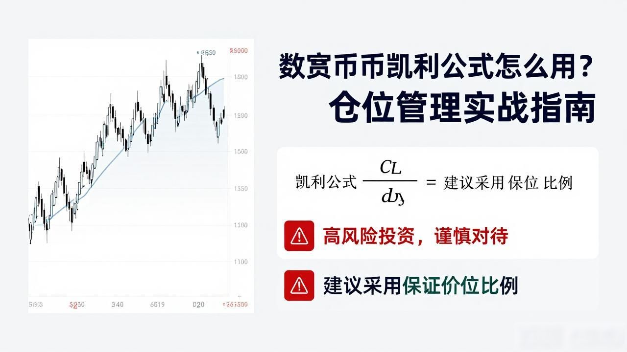 数字货币凯利公式怎么用？仓位管理实战指南