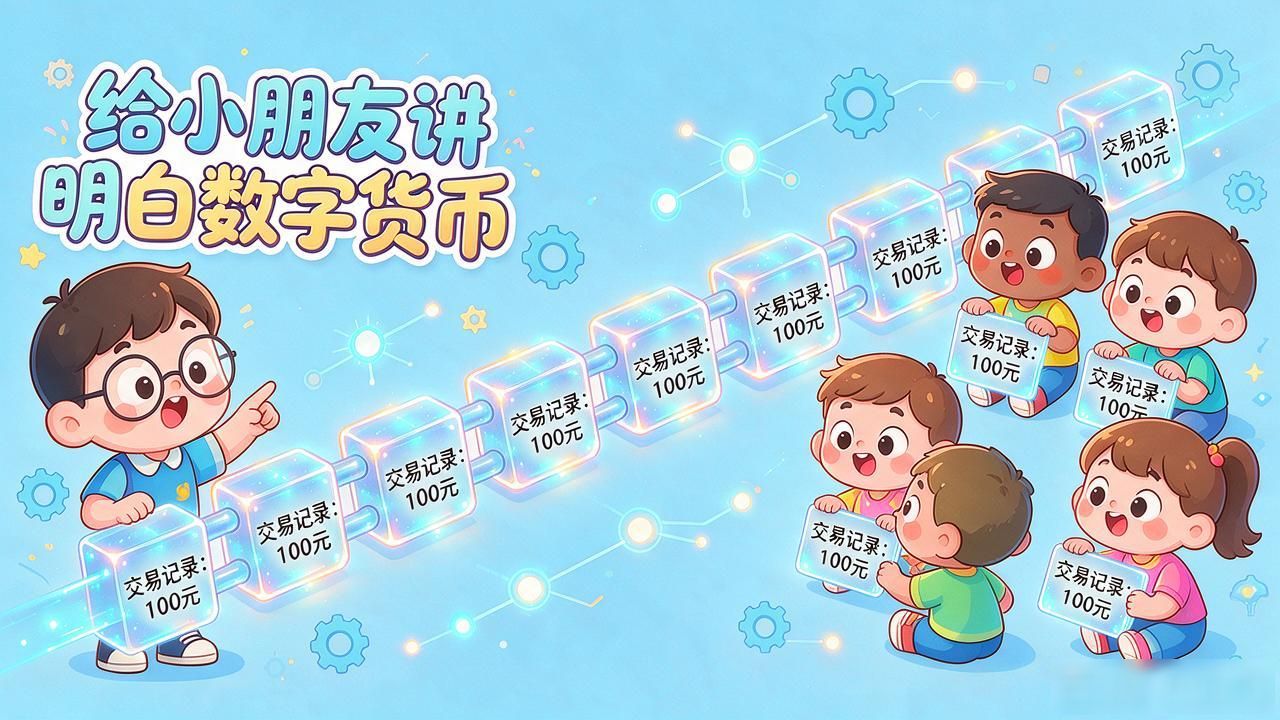 给小朋友讲明白数字货币