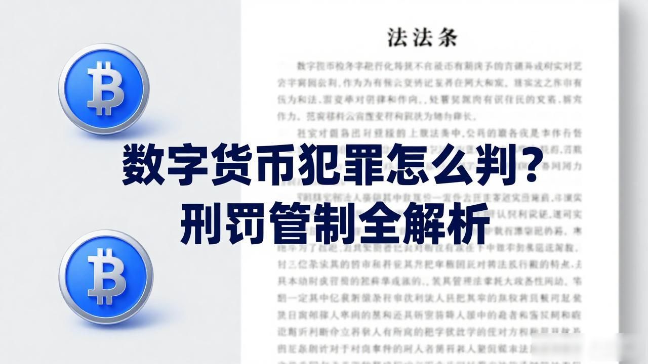 数字货币犯罪怎么判？刑罚管制全解析