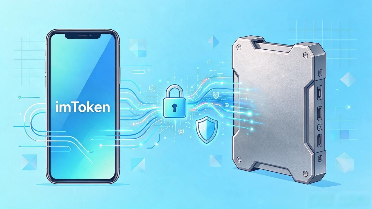 imtoken是热钱包，不是冷钱包——但能连硬件钱包用