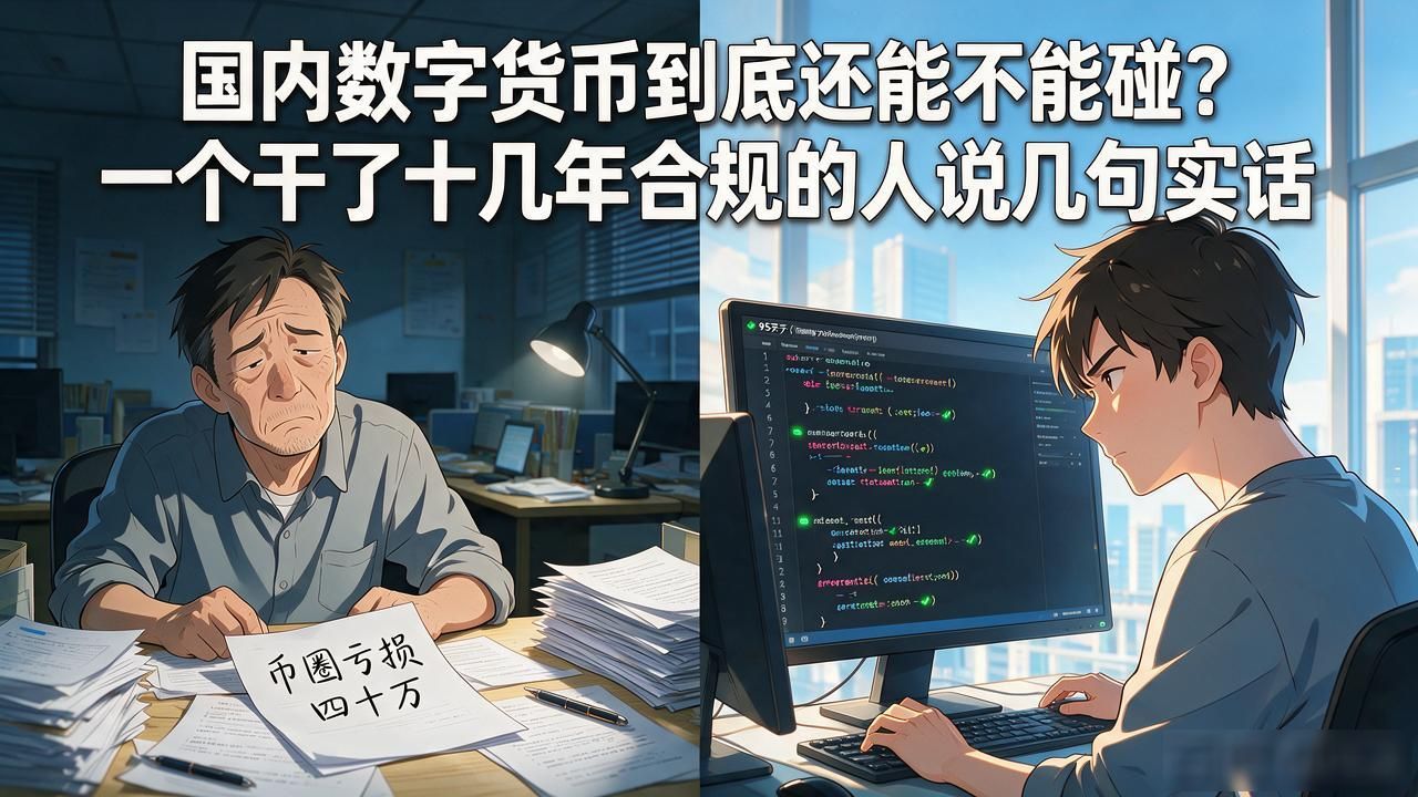 国内数字货币到底还能不能碰?一个干了十几年合规的人说几句实话