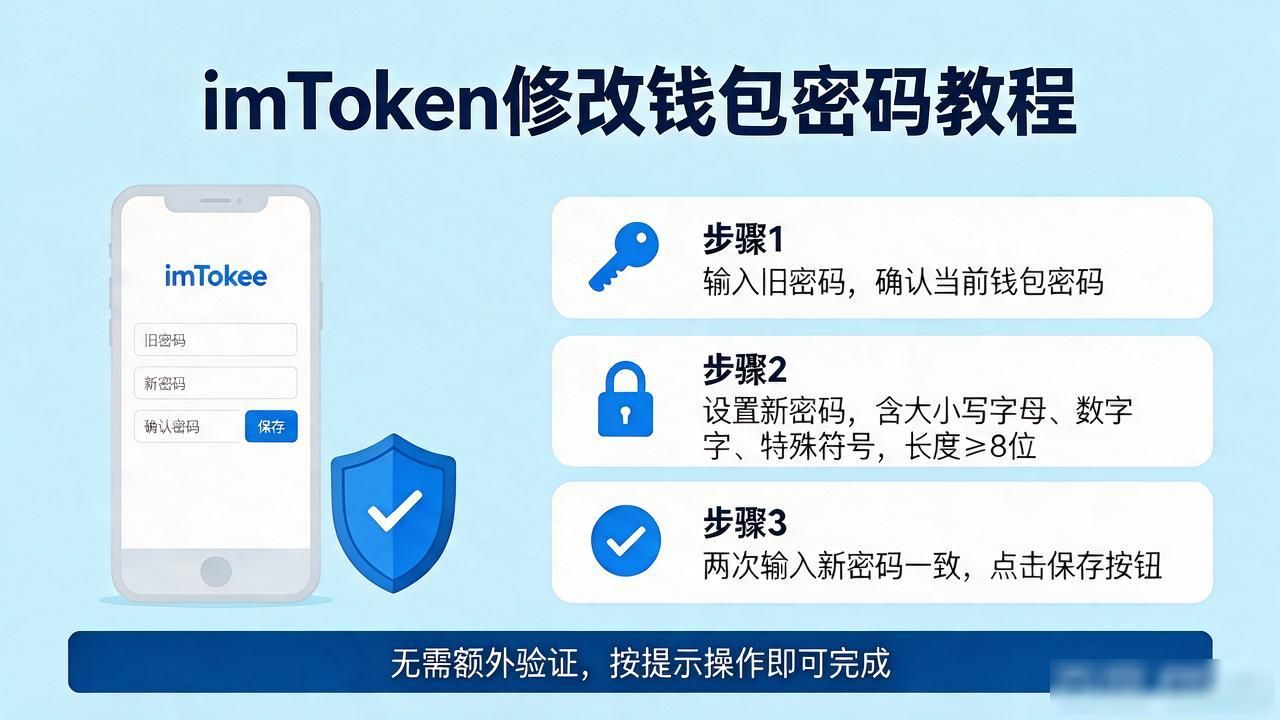 imtoken如何修改钱包密码-详细教程