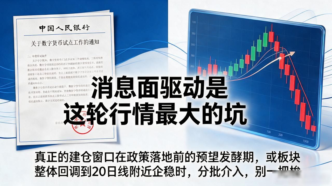 普通人建仓数字货币概念股，别跟风追高，记住这几个实操要点