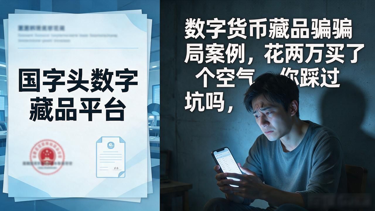 数字货币藏品骗局案例，花两万买了个空气，你踩过坑吗