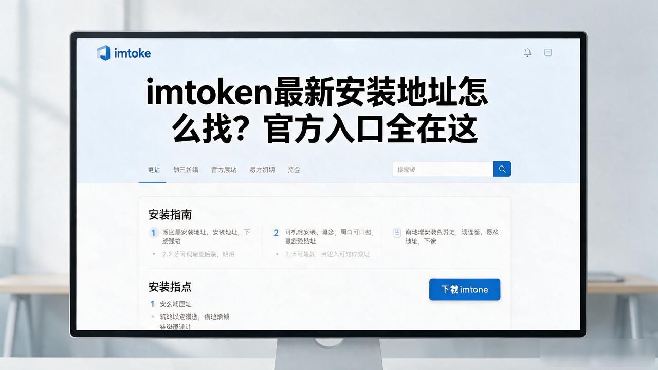 imtoken最新安装地址怎么找？官方入口全在这