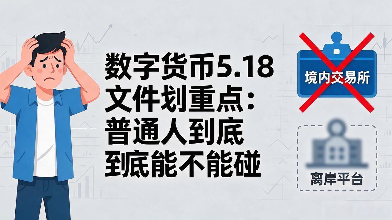 数字货币5.18文件划重点：普通人到底能不能碰