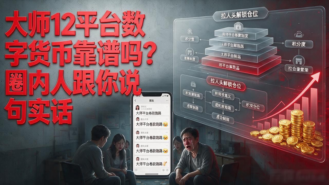 大师12平台数字货币靠谱吗？圈内人跟你说句实话