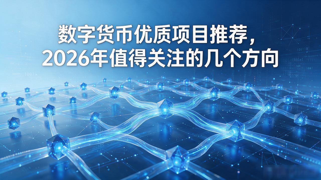 数字货币优质项目推荐，2026年值得关注的几个方向