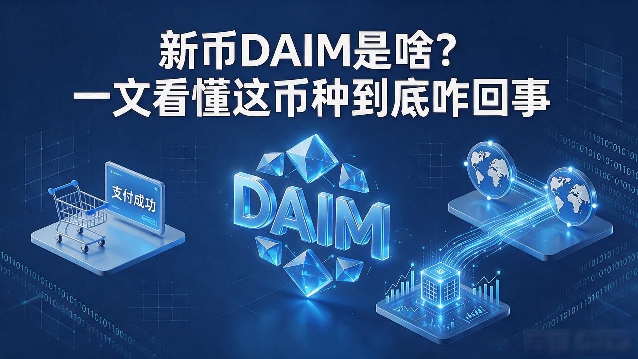 新币DAIM是啥？一文看懂这币种到底咋回事