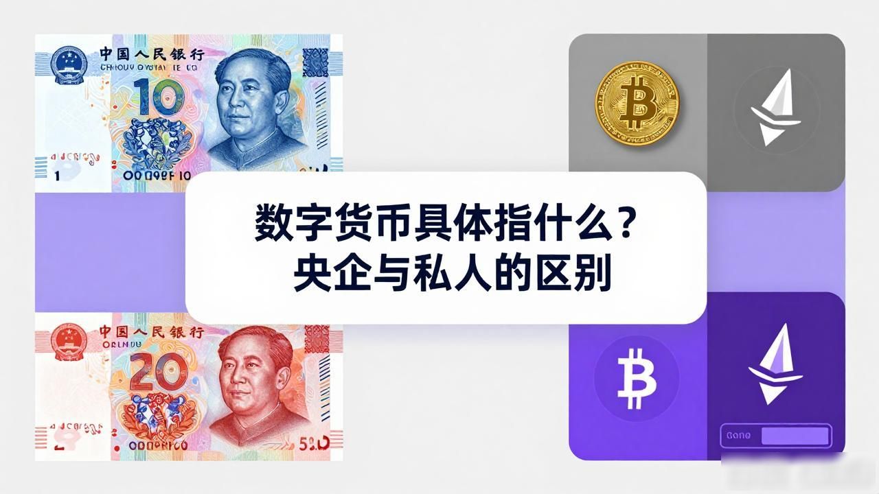 数字货币具体指什么？央行与私人的区别