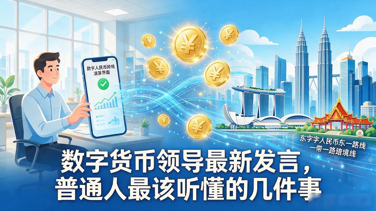 数字货币领导最新发言，普通人最该听懂的几件事
