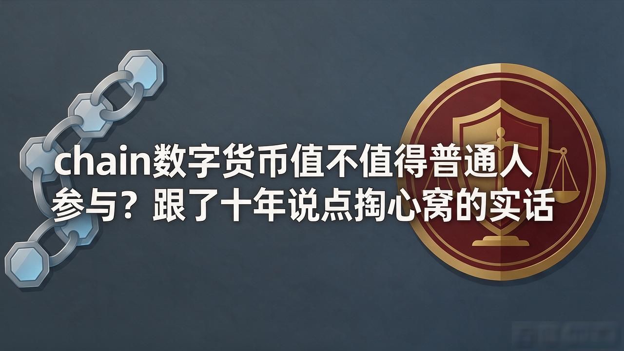 chain数字货币值不值得普通人参与？跟了十年说点掏心窝的实话