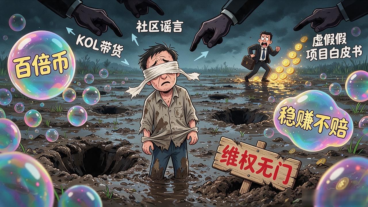 数字货币里的韭菜：为什么普通人总被收割