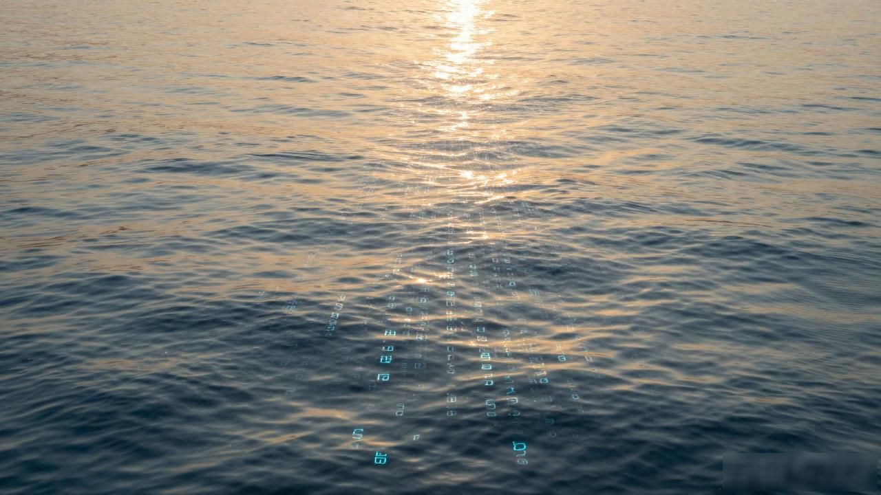 原油与数字货币的图片设计