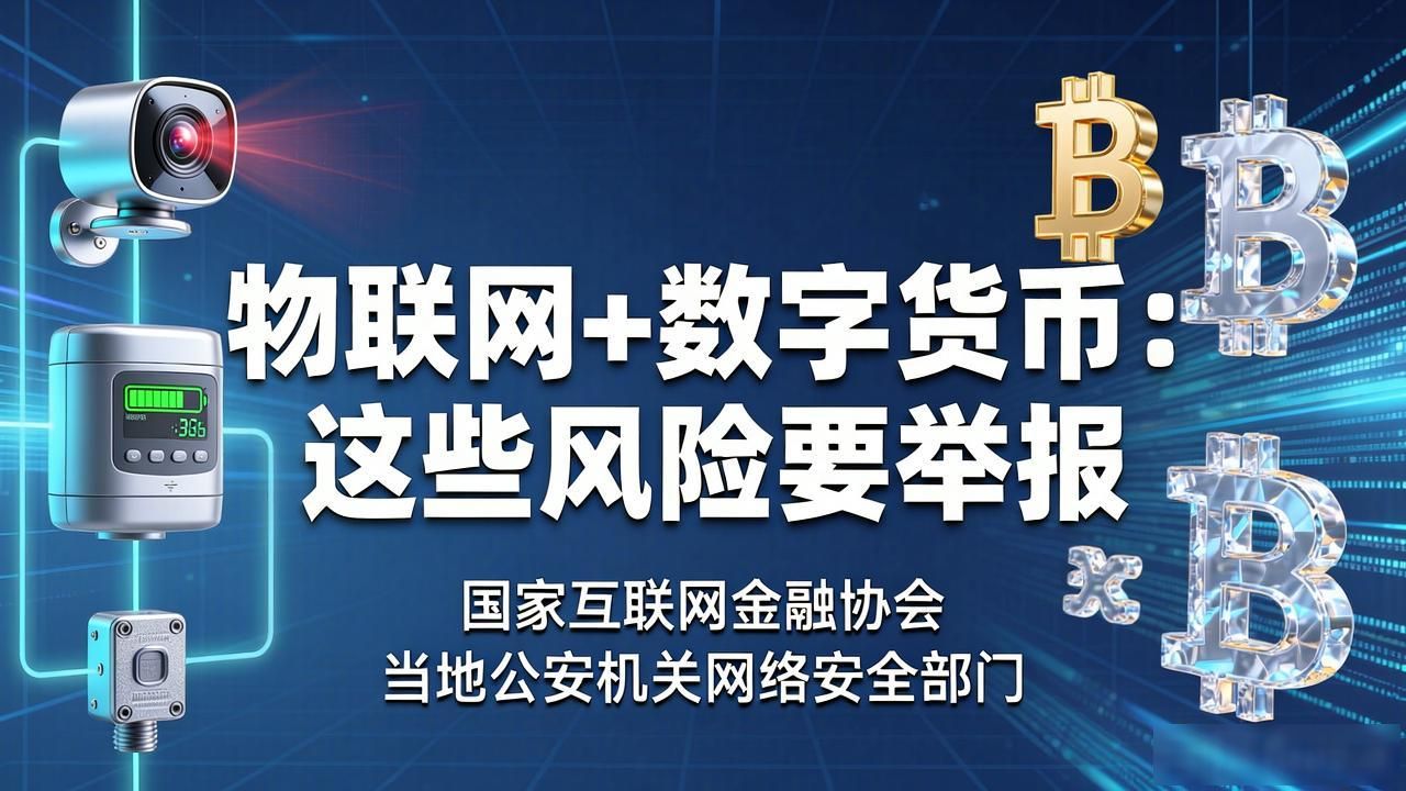 物联网+数字货币：这些风险要举报
