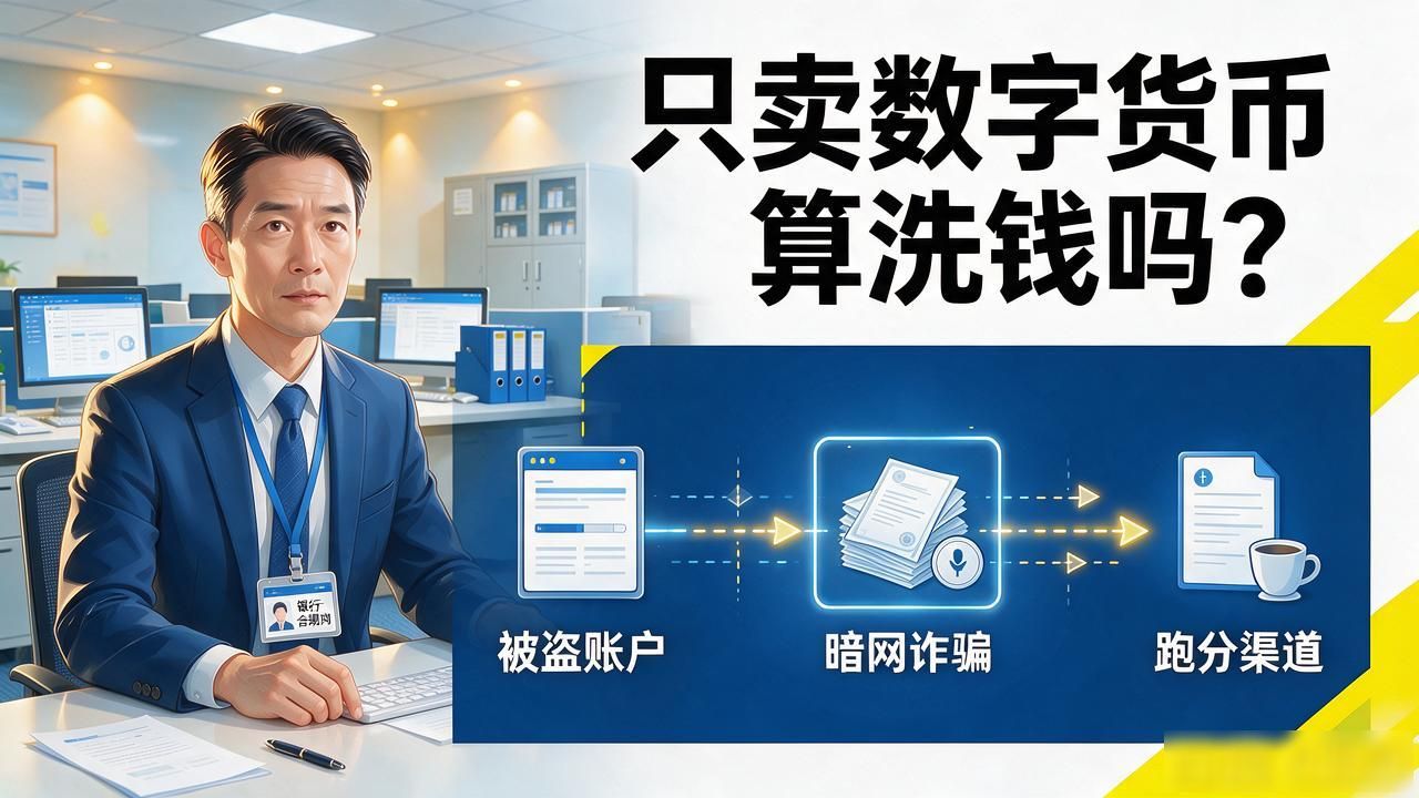 只卖数字货币算洗钱吗？银行合规岗干了八年，这事我给你说透