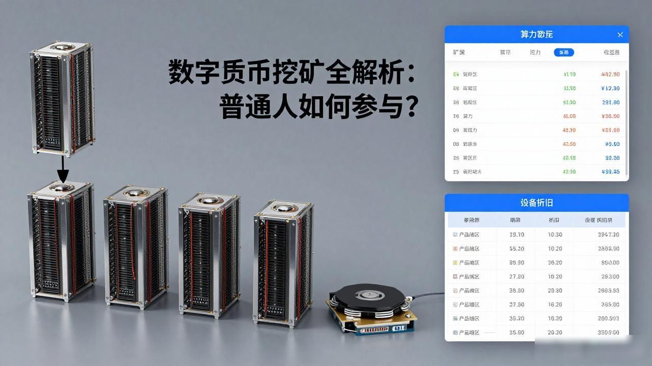 数字货币挖矿全解析：普通人如何参与？