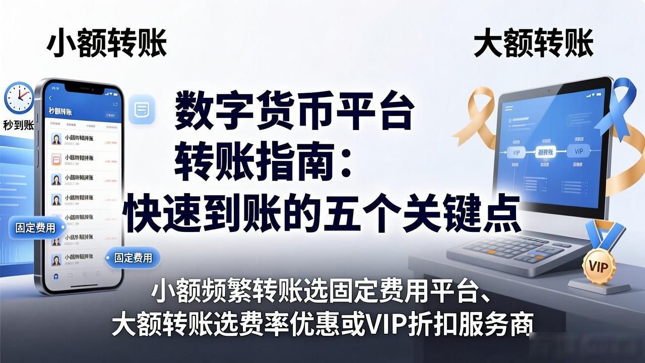 数字货币平台转账指南：快速到账的五个关键点