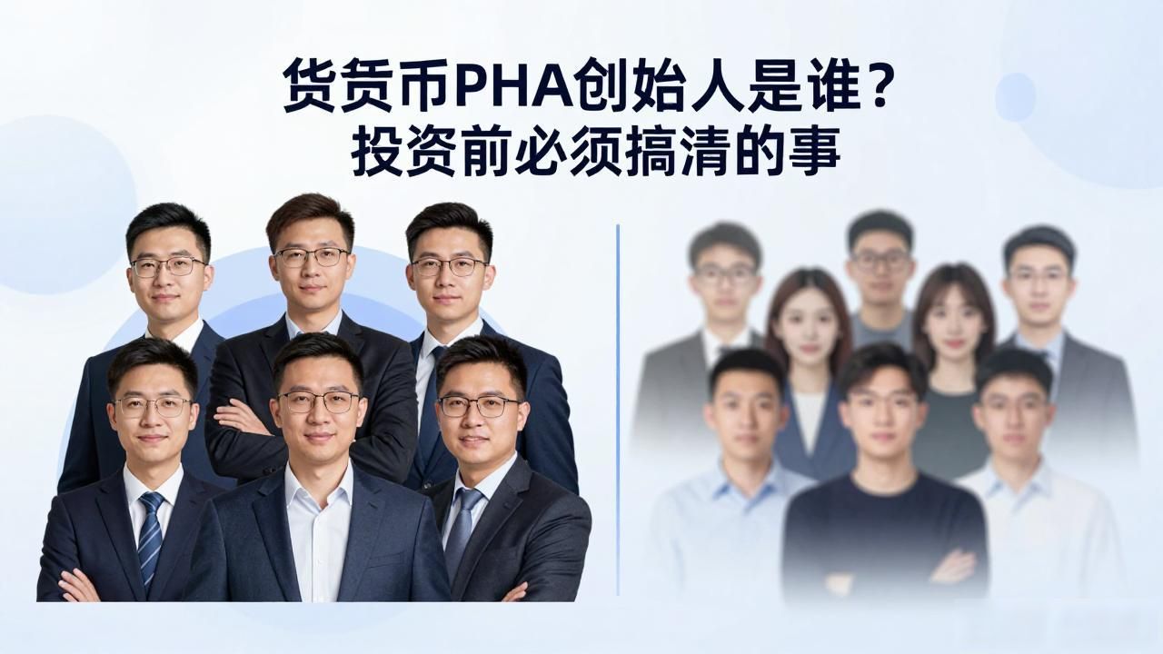 数字货币pha创始人是谁？投资前必须搞清的事