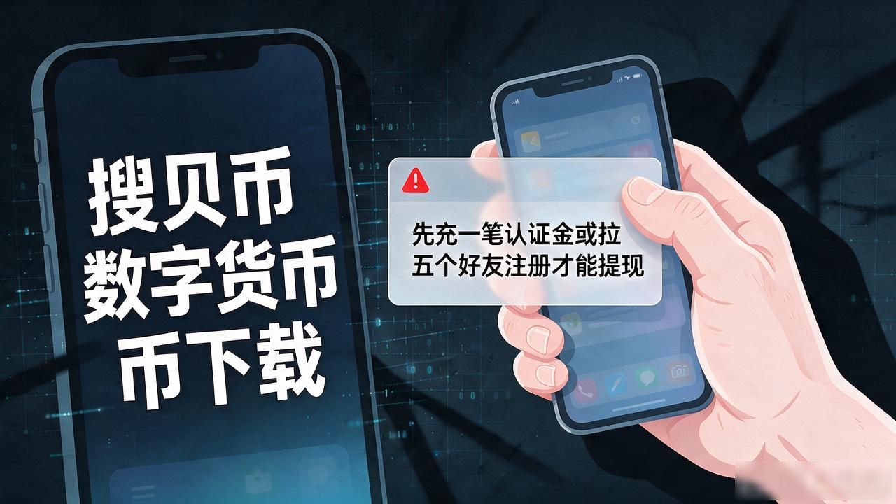 搜贝币数字货币下载的人先别急，这APP大概率是资金盘