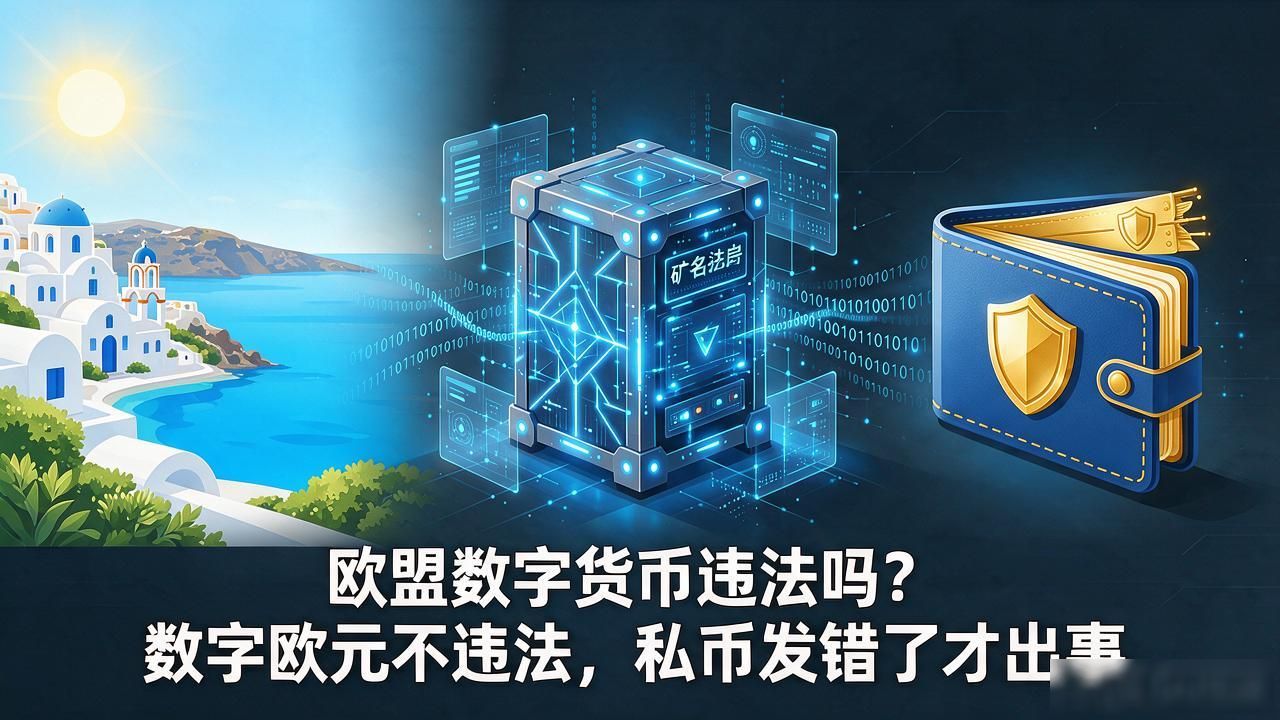 欧盟数字货币违法吗？数字欧元不违法，私币发错了才出事