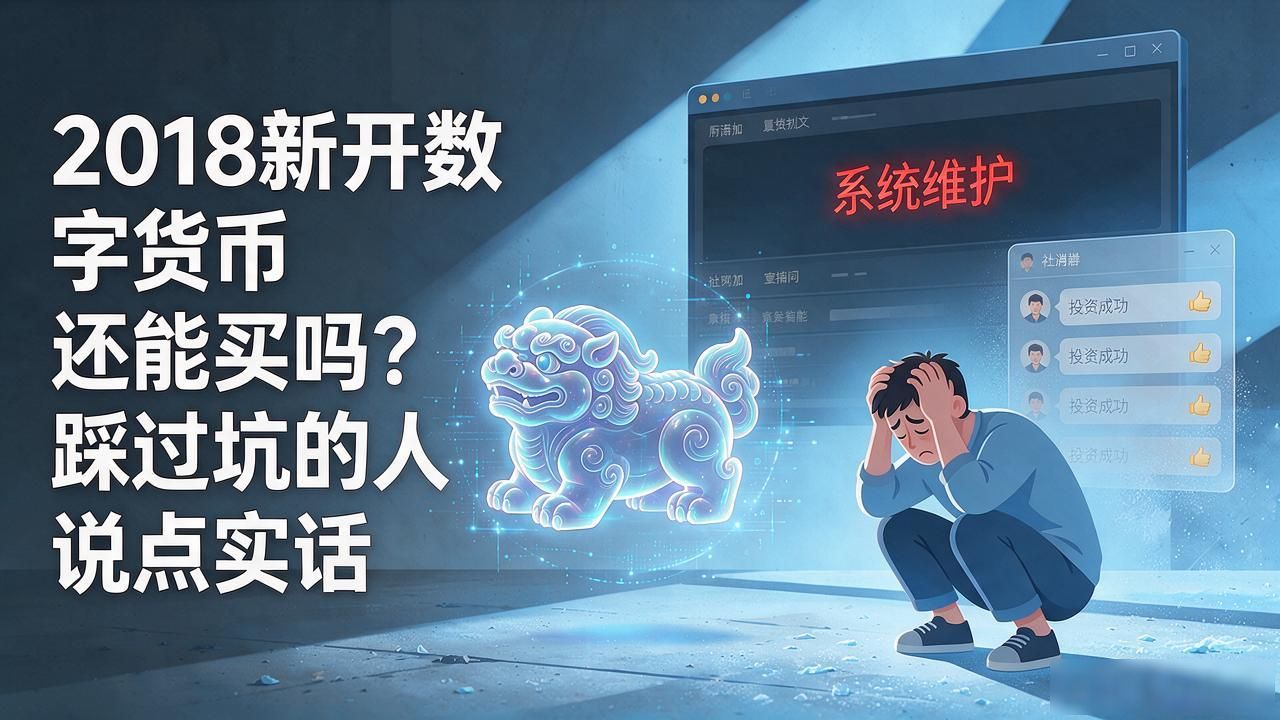 2018新开数字货币还能买吗？踩过坑的人说点实话