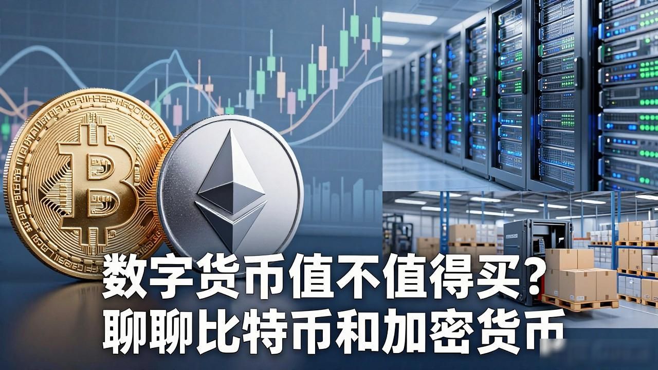 数字货币值不值得买？聊聊比特币和加密货币