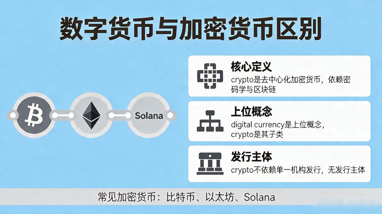 数字货币英文怎么说？crypto和digital currency别搞混