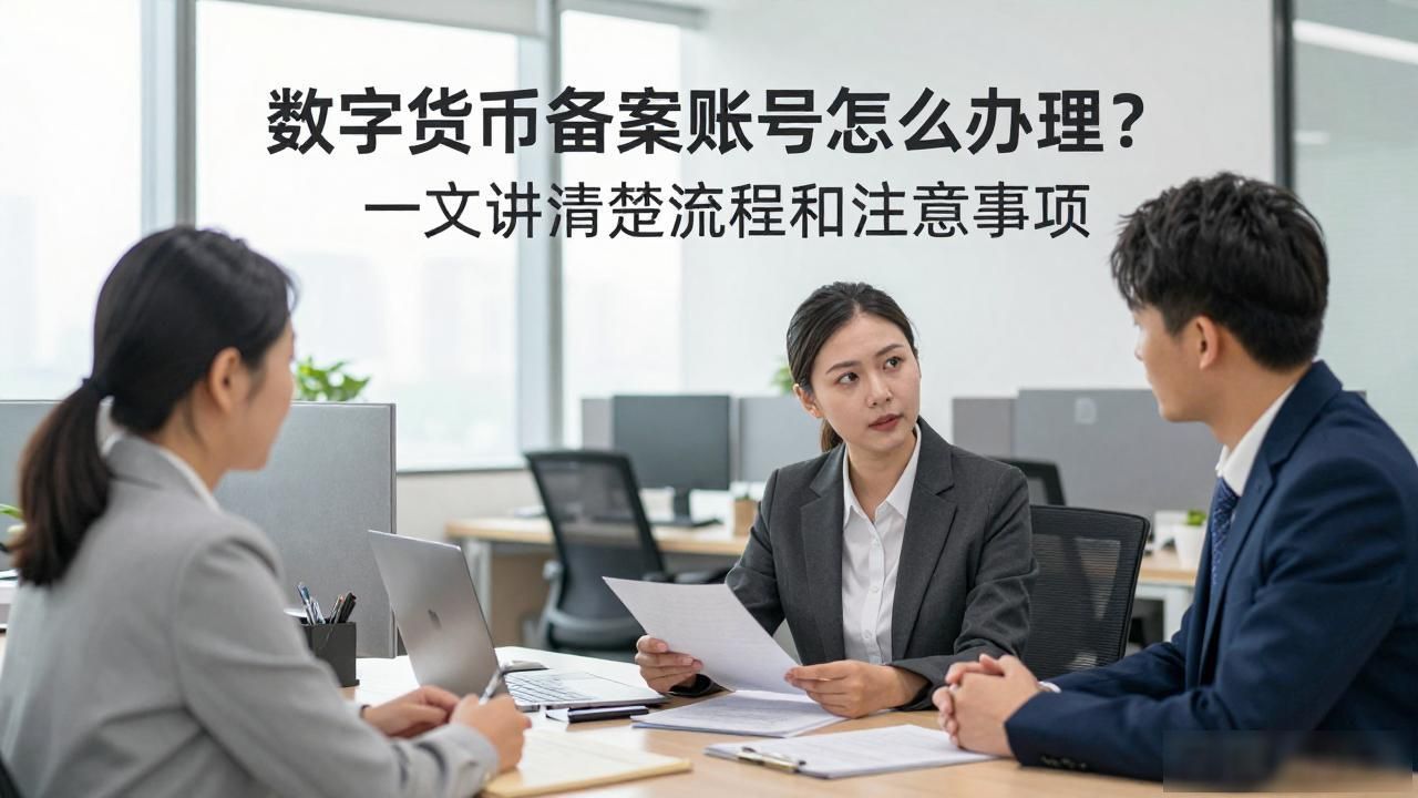 数字货币备案账号怎么办理？一文讲清楚流程和注意事项