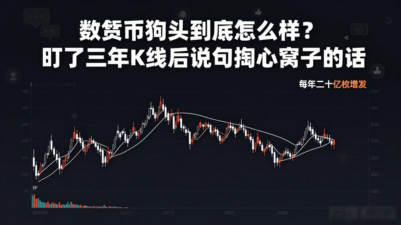 数字货币狗头到底怎么样？盯了三年K线后说句掏心窝子的话