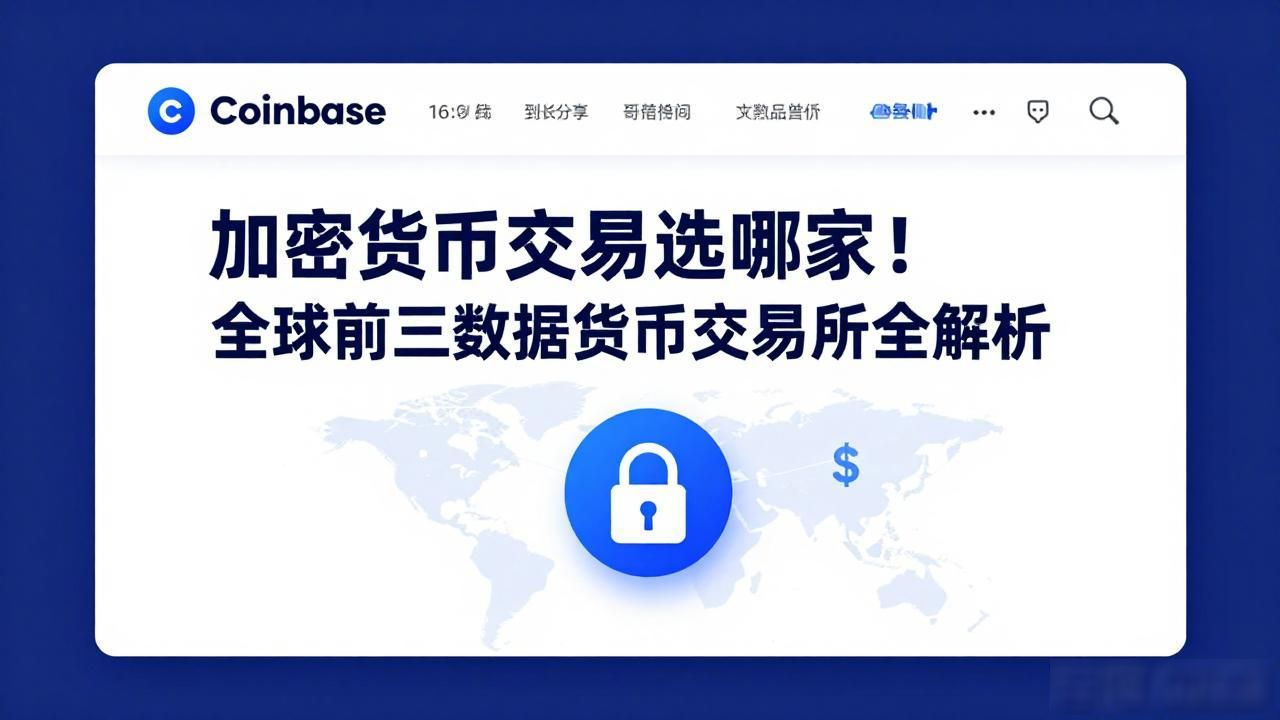 加密货币交易选哪家？全球前三数字货币交易所全解析