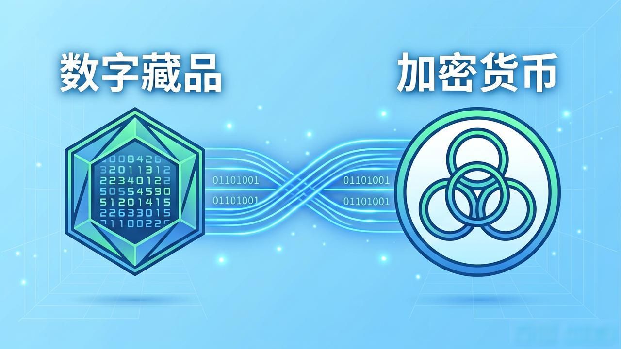 数字藏品是加密货币吗？一文看懂两者区别
