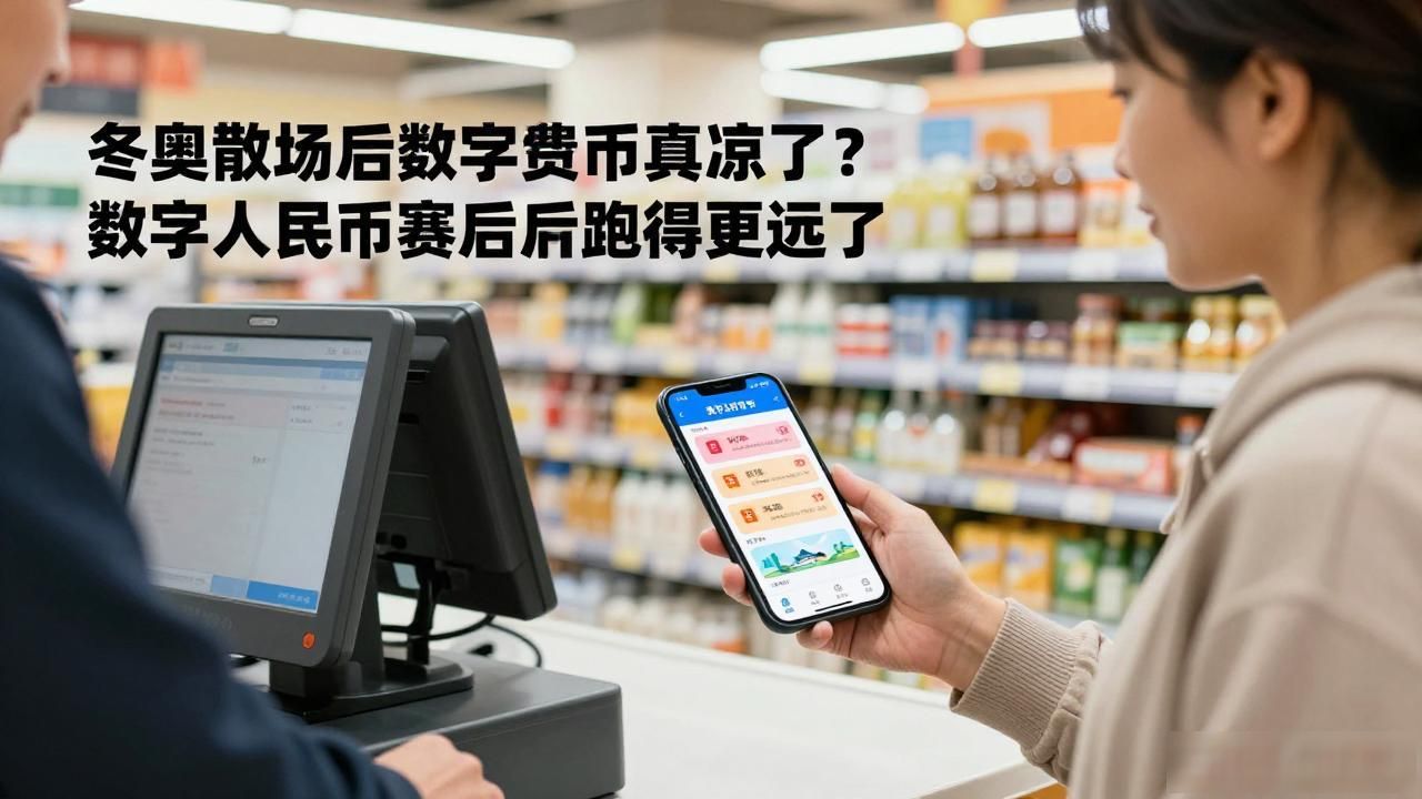 冬奥散场后数字货币真凉了？数字人民币赛后反而跑得更远了