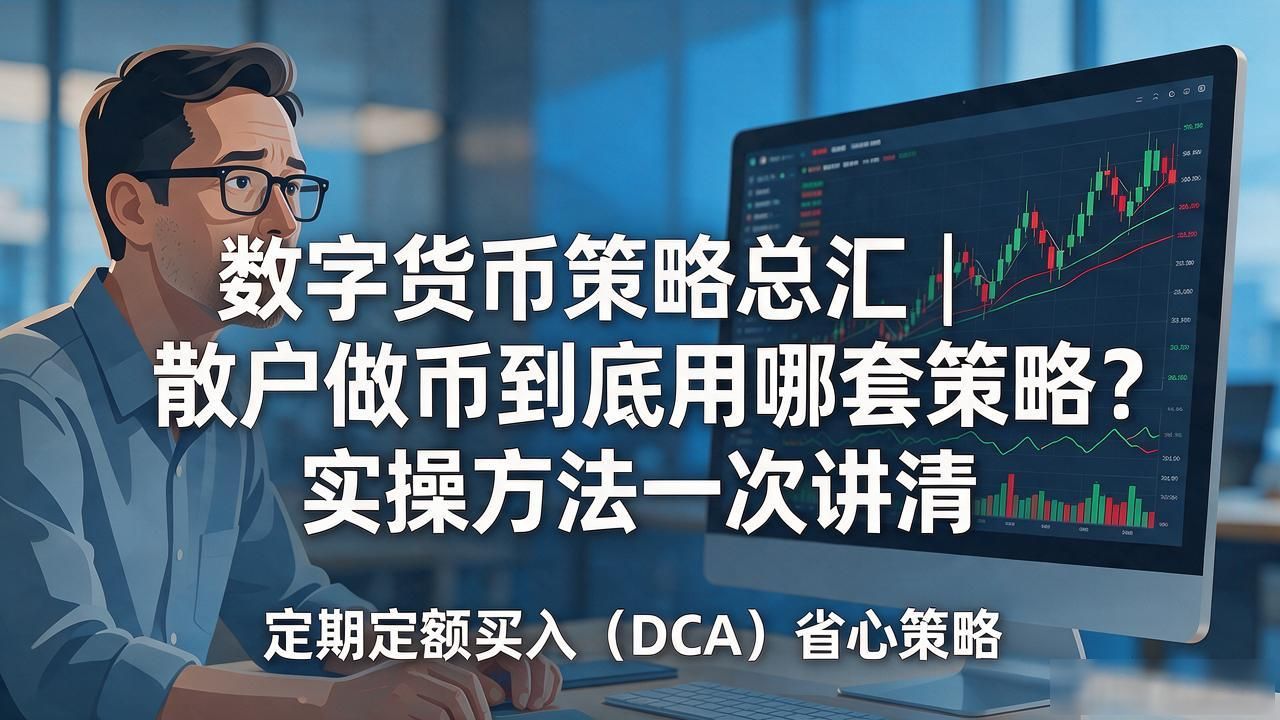 数字货币策略总汇｜散户做币到底用哪套策略？实操方法一次讲清