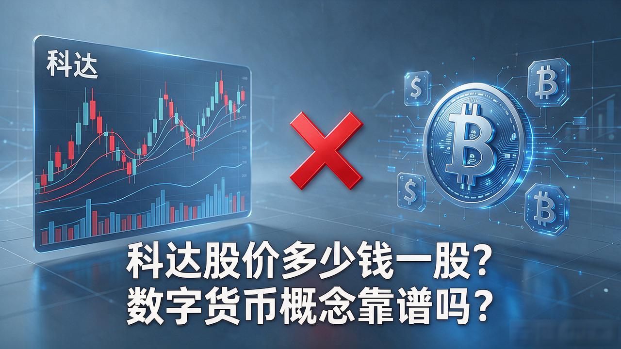 科达股价多少钱一股？数字货币概念靠谱吗