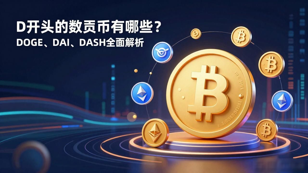 D开头的数字货币有哪些？DOGE、DAI、DASH全面解析