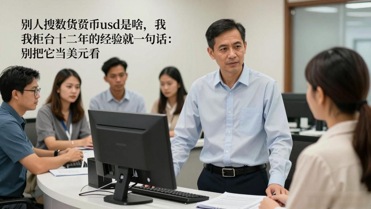别人搜数字货币usd是啥，我柜台十二年的经验就一句话：别把它当美元看