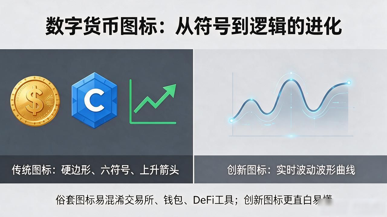 app数字货币图标设计，别再套那几个烂大街的模板了
