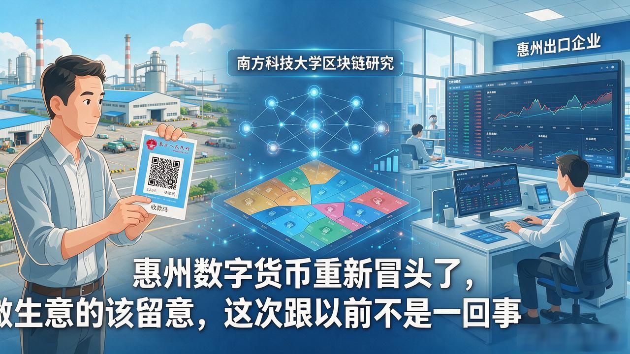 惠州数字货币重新冒头了，做生意的该留意，这次跟以前不是一回事