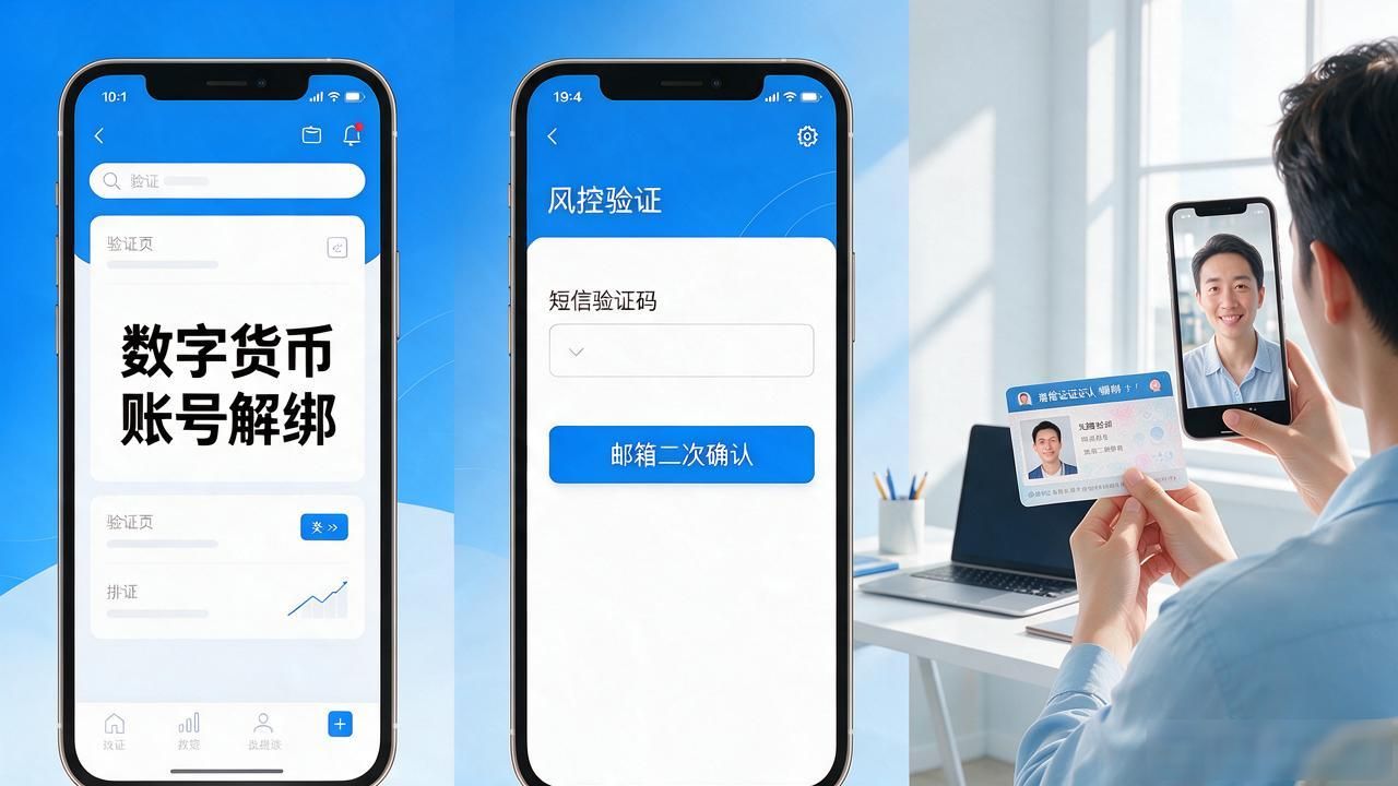 数字货币怎么更改账号？解绑、验证、新绑定一步步说透