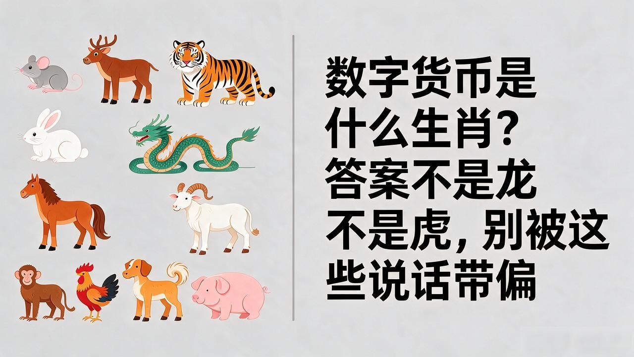 数字货币是什么生肖？答案不是龙不是虎，别被这些说法带偏