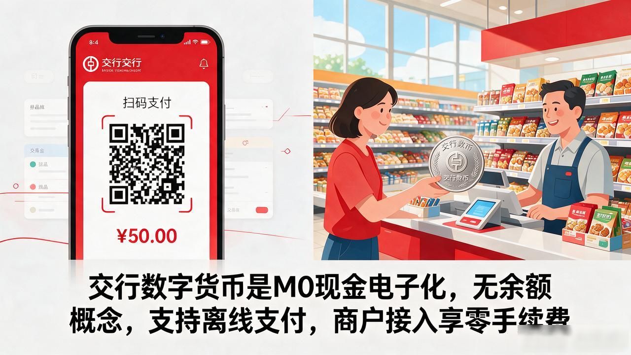 交行数字货币到底是什么？跟数字人民币有啥关系，普通人该咋看