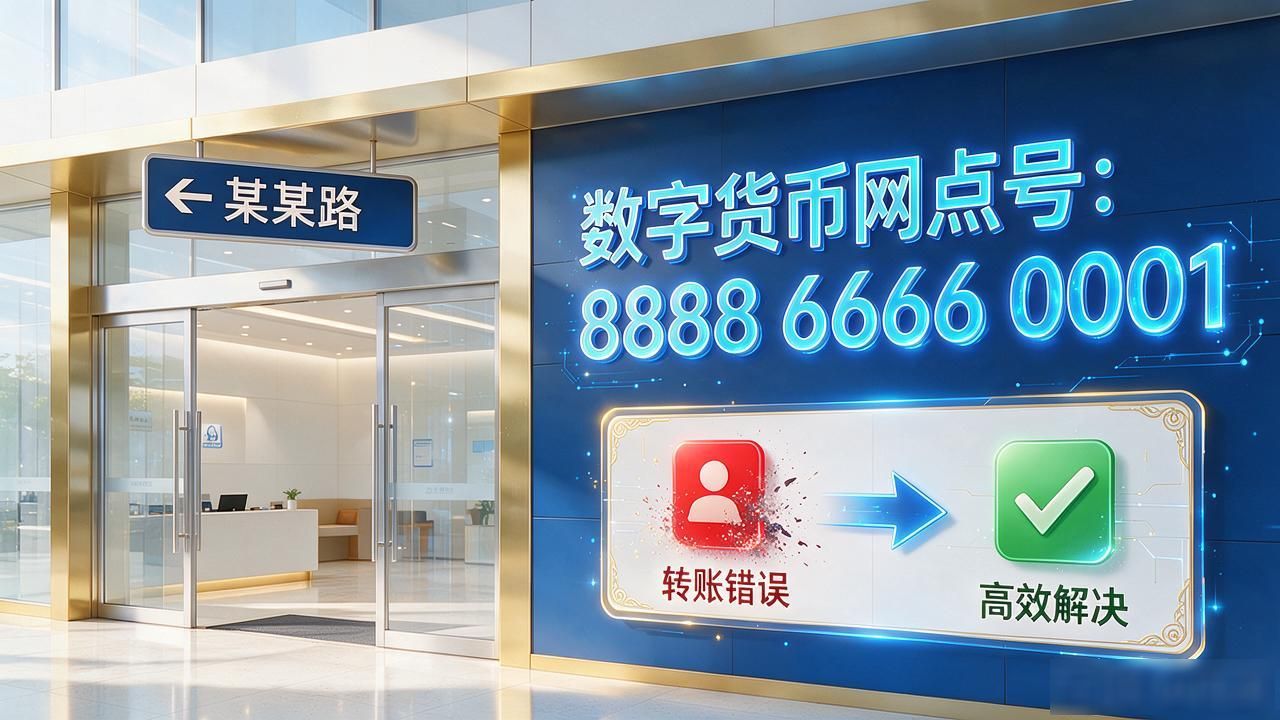 数字货币网点号怎么查？去哪找、有啥用，别跑冤枉路