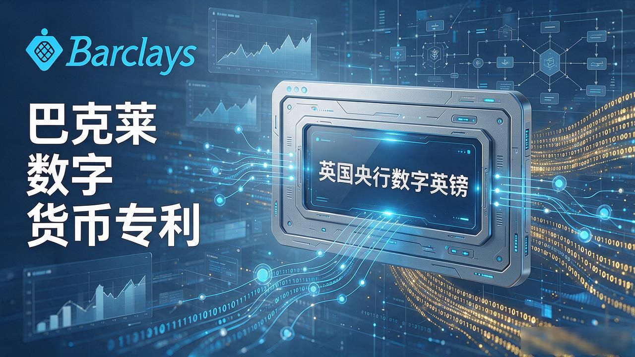 巴克莱数字货币专利 英国老牌银行死磕加密支付到底图啥