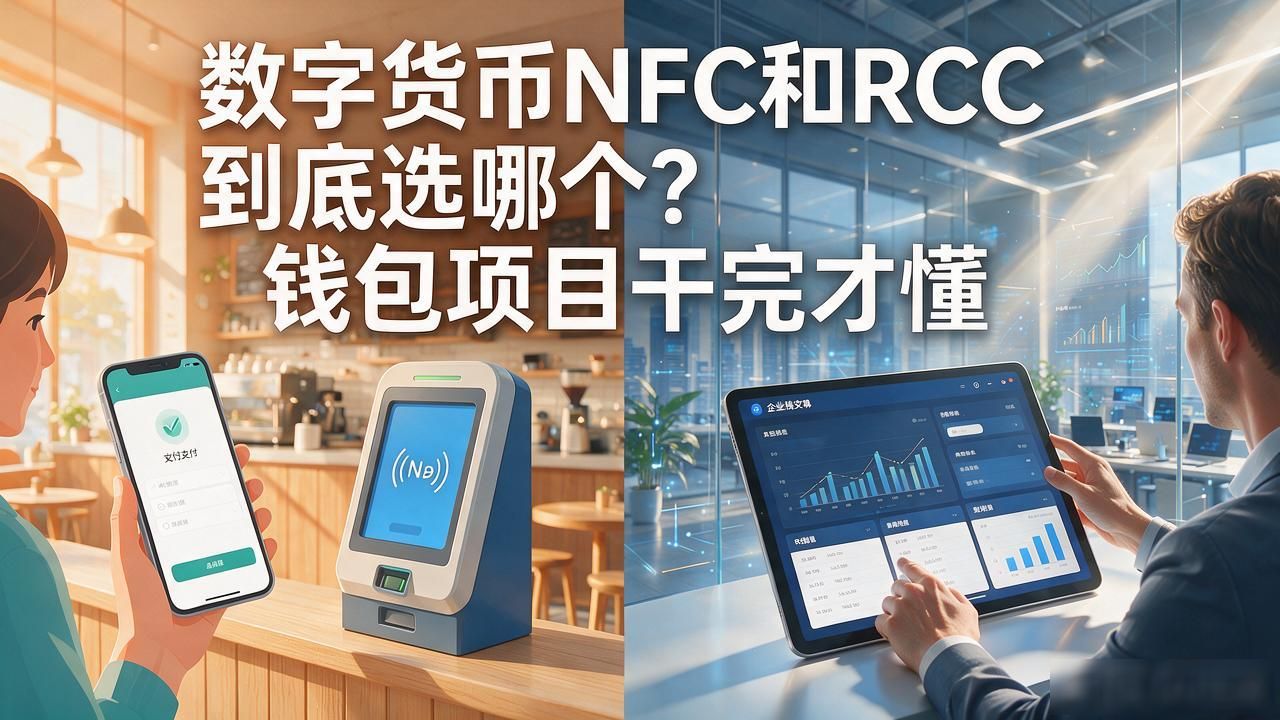 数字货币NFC和RCC到底选哪个？钱包项目干完才懂