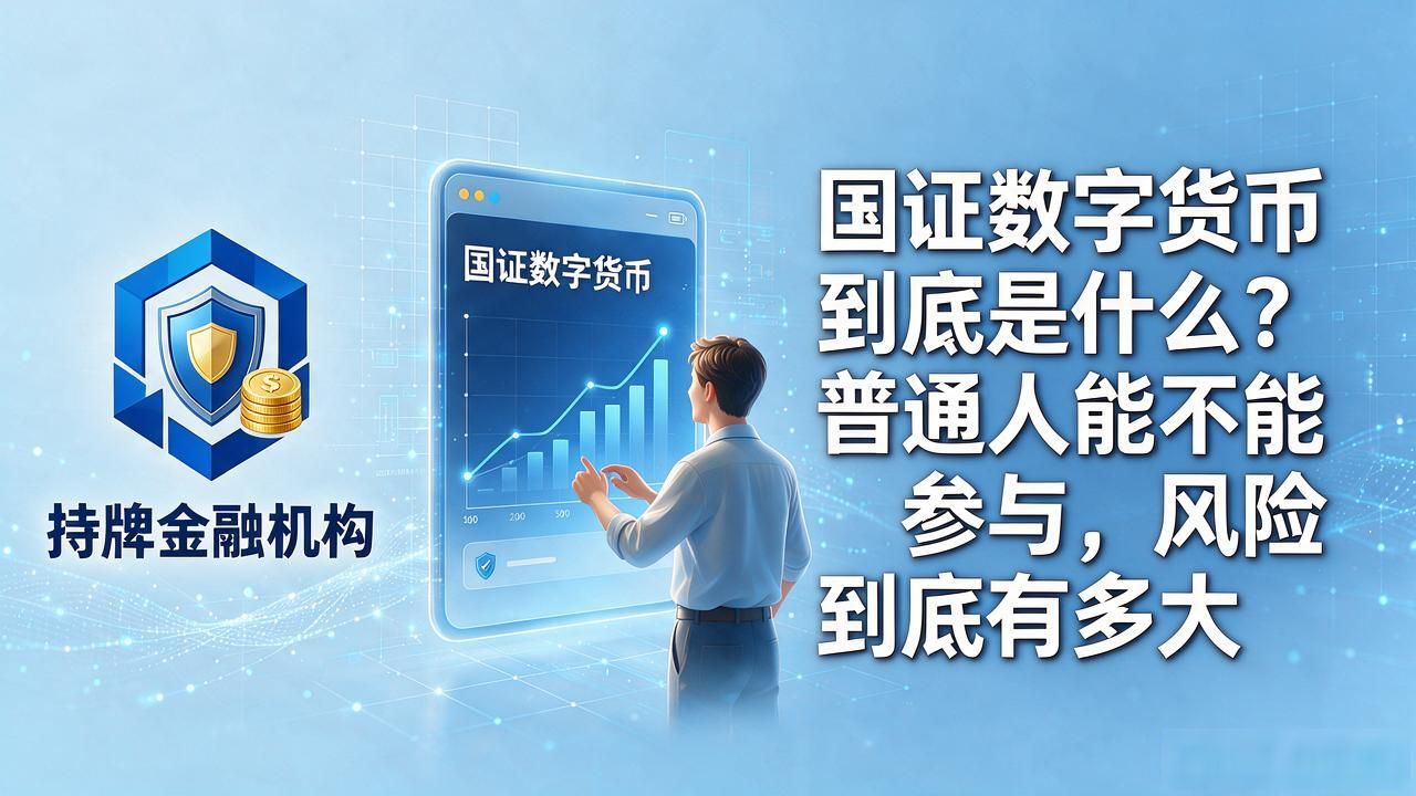 国证数字货币到底是什么？普通人能不能参与，风险到底有多大